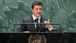 Rousing Zelenskyy Speech Chokes up English Translator, Brings EU Leaders to Their Feet (Video)